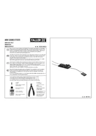 Notice Faller 180253 Accessoire électronique