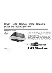 Notice LIFT-MASTER 84504R Porte de garage