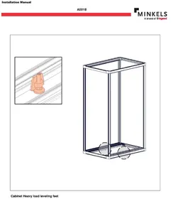 Notice Minkels A001B0000020001 Meuble de rangement