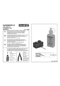 Notice Faller 180690 Accessoire pour modélisme ferroviaire