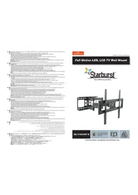 Notice Starburst SB3765ARTD Support mural