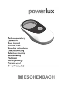 Notice Eschenbach POWERLUX Loupe électronique
