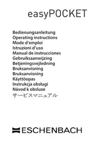 Notice Eschenbach EASY POCKET Loupe éclairante
