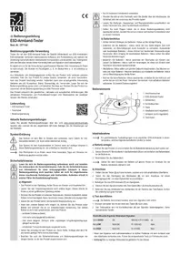 Notice Tru Components WRT20AD15CE équipements de mesure