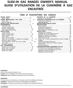 Notice JENN-AIR JGS1450ML Cooker