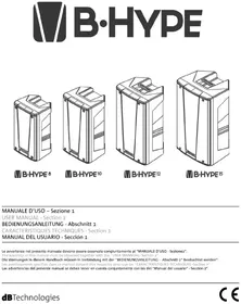 Notice DB Technologies BHYPE 8 Haut-parleur