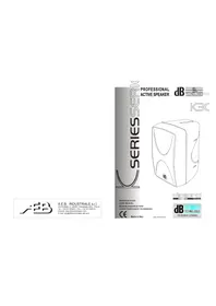 Notice DB Technologies K300 Haut-parleur