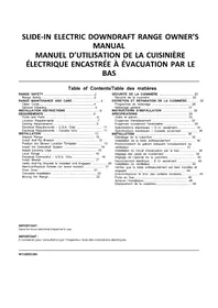 Notice JENN-AIR JES1750ML Cooker