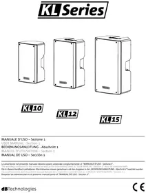 Notice DB Technologies KL10 Haut-parleur