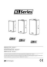 Notice DB Technologies KL 12 Haut-parleur
