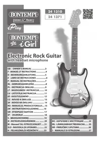 Notice BONTEMPI 24 1310 Guitare électrique