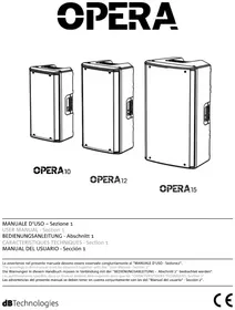 Notice DB Technologies OPERA 12 Haut-parleur