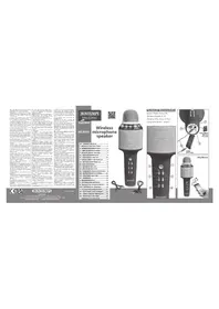 Notice BONTEMPI 48 5010 Microphone sans fil