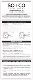 Notice So & Co CHELSEA 5094 Montre