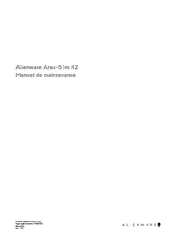Notice ALIENWARE AREA51M R2 Ordinateur portable