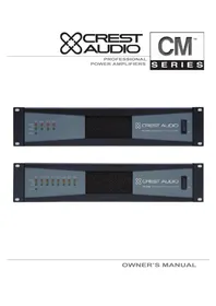 Notice CREST AUDIO CM 2204 Recepteur