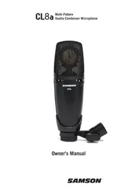 Notice SAMSON CL8A Microphone