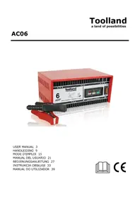 Notice Toolland AC06 Chargeur de batterie