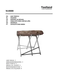 Notice Toolland VL5000 Support de bûches