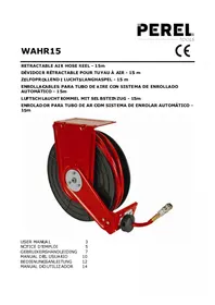 Notice Perel WAHR15 Druckluftschlauchaufroller