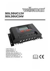 Notice VELLEMAN SOL30UC24V Controller