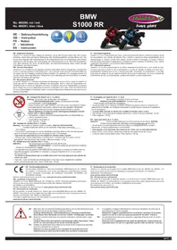 Notice Jamara BMW S1000 RR Jouets