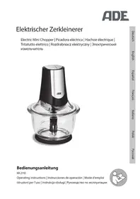 Notice ADE KA 2110 Robot ménager