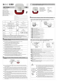 Notice DELTA DORE SEF TYXAL+ Sonneur d'alarme