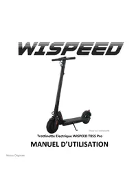 Notice LOGICOM WISPEED T855 PRO Trottinette électrique
