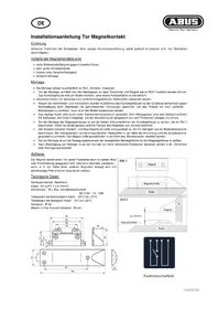 Notice ABUS MK4000 Système d'alarme
