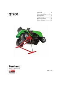 Notice Toolland QT200 Jack