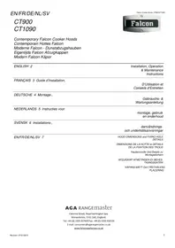 Notice FALCON FHDCT900BL Hotte