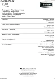 Notice FALCON FHDCT1090SL Hotte