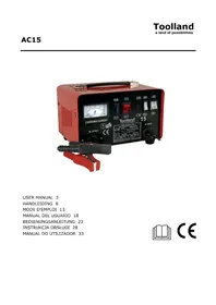 Notice Toolland AC15 Chargeur de batterie