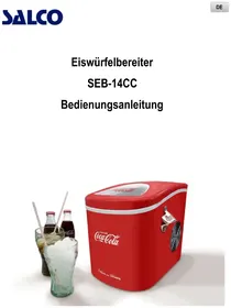 Notice Salco COCACOLA SEB14CC Eismaschine