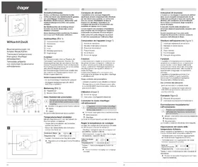Notice HAGER WH27441207C Contrôleur de température
