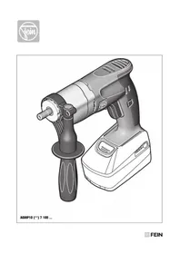 Notice Fein AGWP 10 SELECT Perceuse