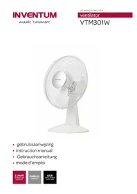 Notice INVENTUM VTM301W Ventilateur