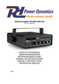 Notice Power Dynamics PDC30 System hi-fi