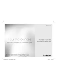 Notice SAMSUNG MC28A5125AK Micro-ondes