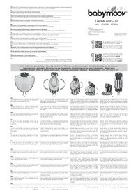Notice BABYMOOV TENTE ANTIUV Tente