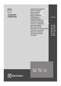 Notice ELECTROLUX EOB8S39H Електрична рерна