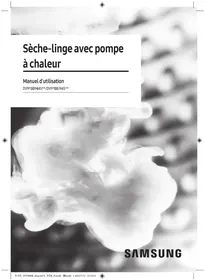 Notice SAMSUNG DV9EBB9445GH Sèche-linge
