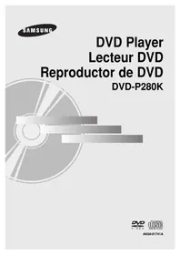 Notice SAMSUNG DVDP280K Lecteur dvd