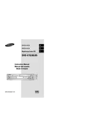 SAMSUNG DVDV70 - Combi DVD video