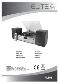 Notice Soundmaster PL895 Giradischi