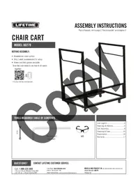 Notice Lifetime 80279 Chaise