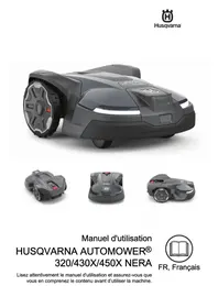 Notice HUSQVARNA AUTOMOWER 320 NERA Robot tondeuse