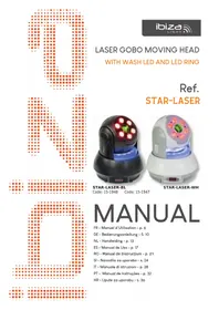 Notice Ibiza Light STARLASERBL Lamp