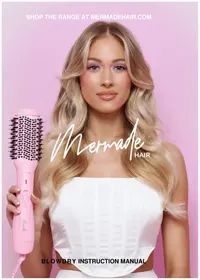 Notice Mermade BLOW DRY BRUSH Sèche cheveux